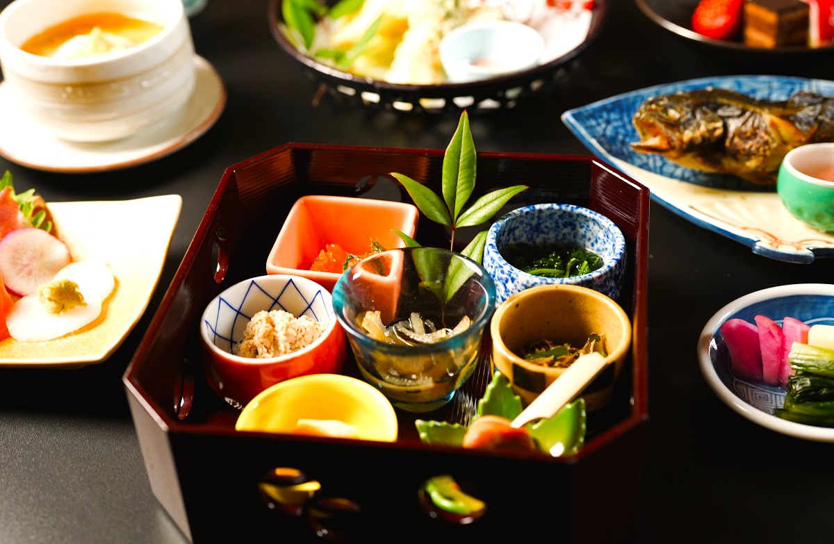 旬の食材を使った料理